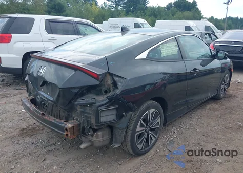 2017 Honda Civic Ex-T из США, поврежденный, VIN 2HGFC3B30HH350876